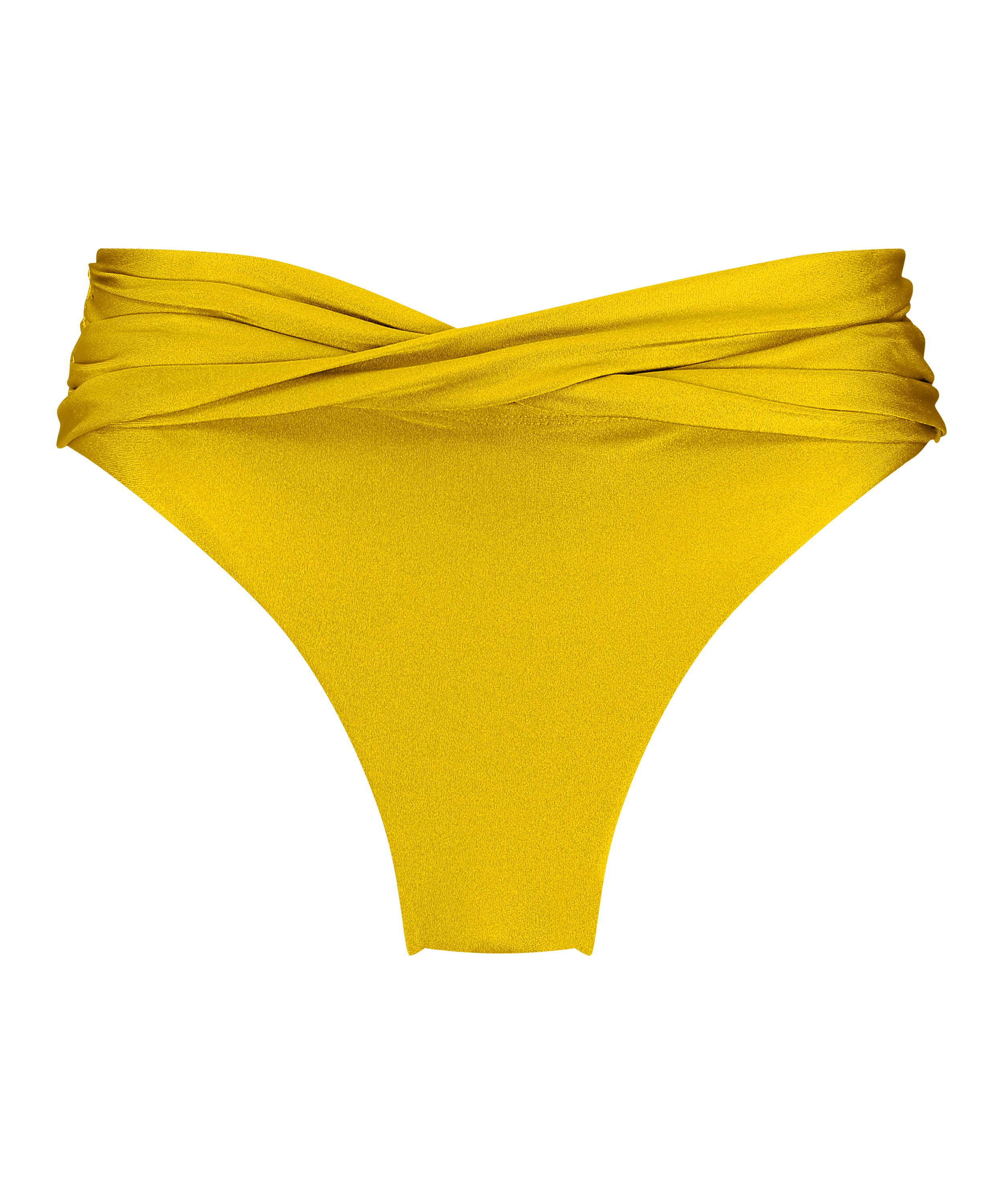 Slip de Bikini Rio Nice, Jaune, main