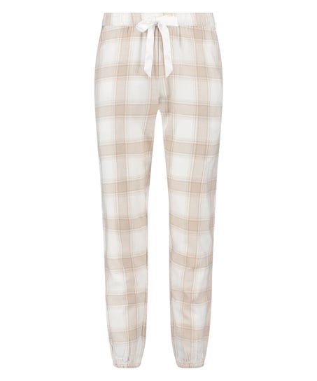 Pantalon de Pyjama Flanel, Beige