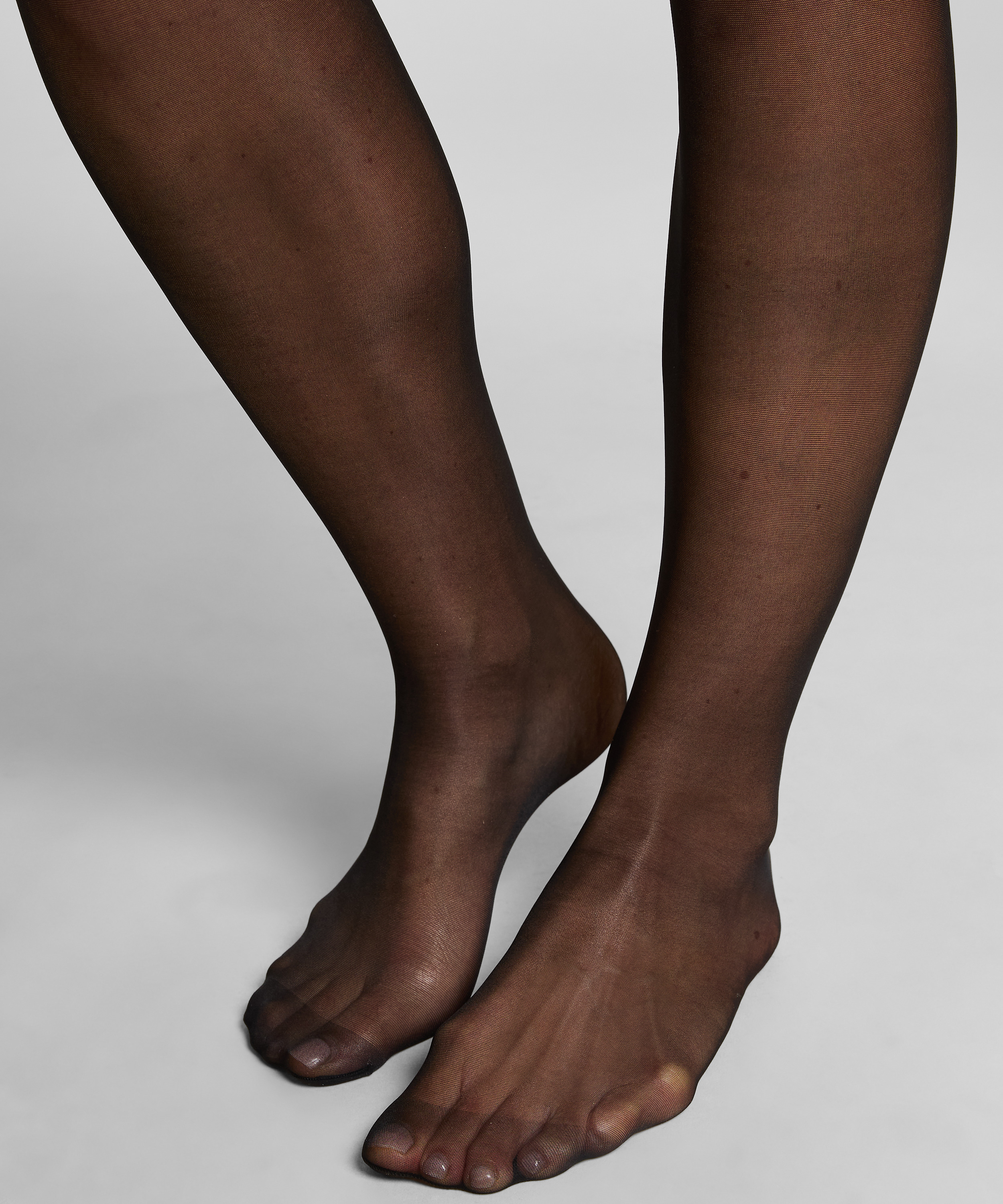 Bas Autofixants 15 Deniers Jemima, Noir, main