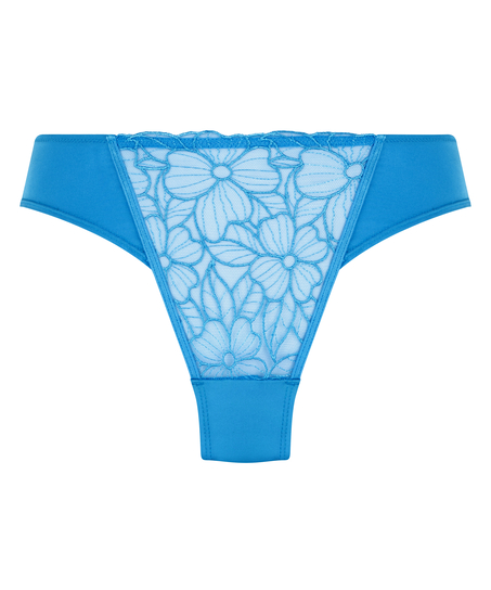 Slip brésilien Anya, Bleu