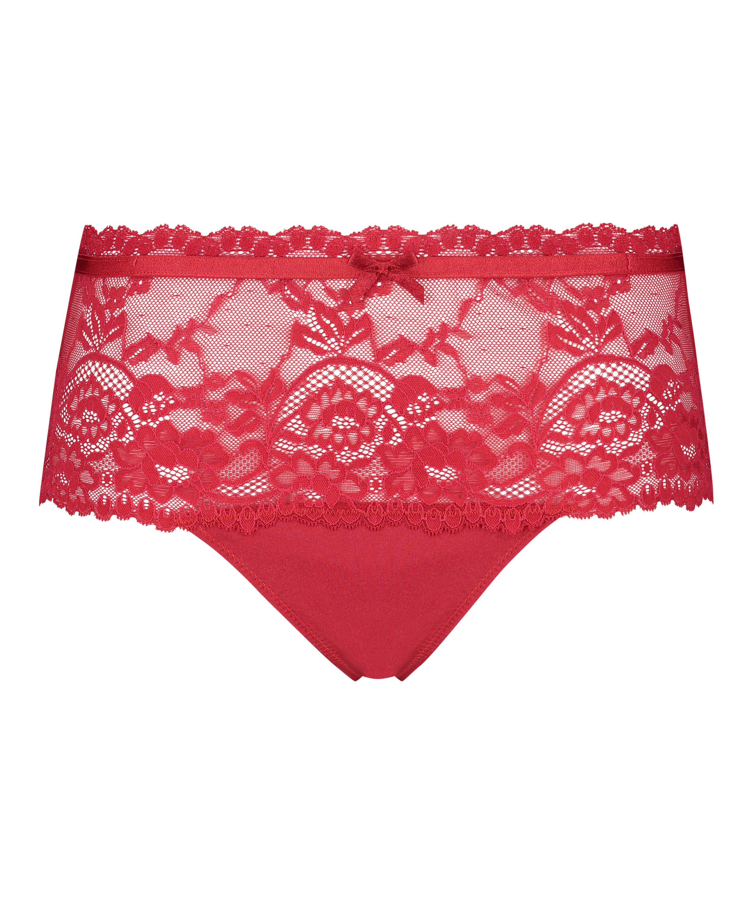 Boxer string Alda, Rouge, main