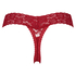 String en V taille extra basse, Rouge