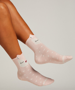 3 paires de chaussettes Giftpack, Rose