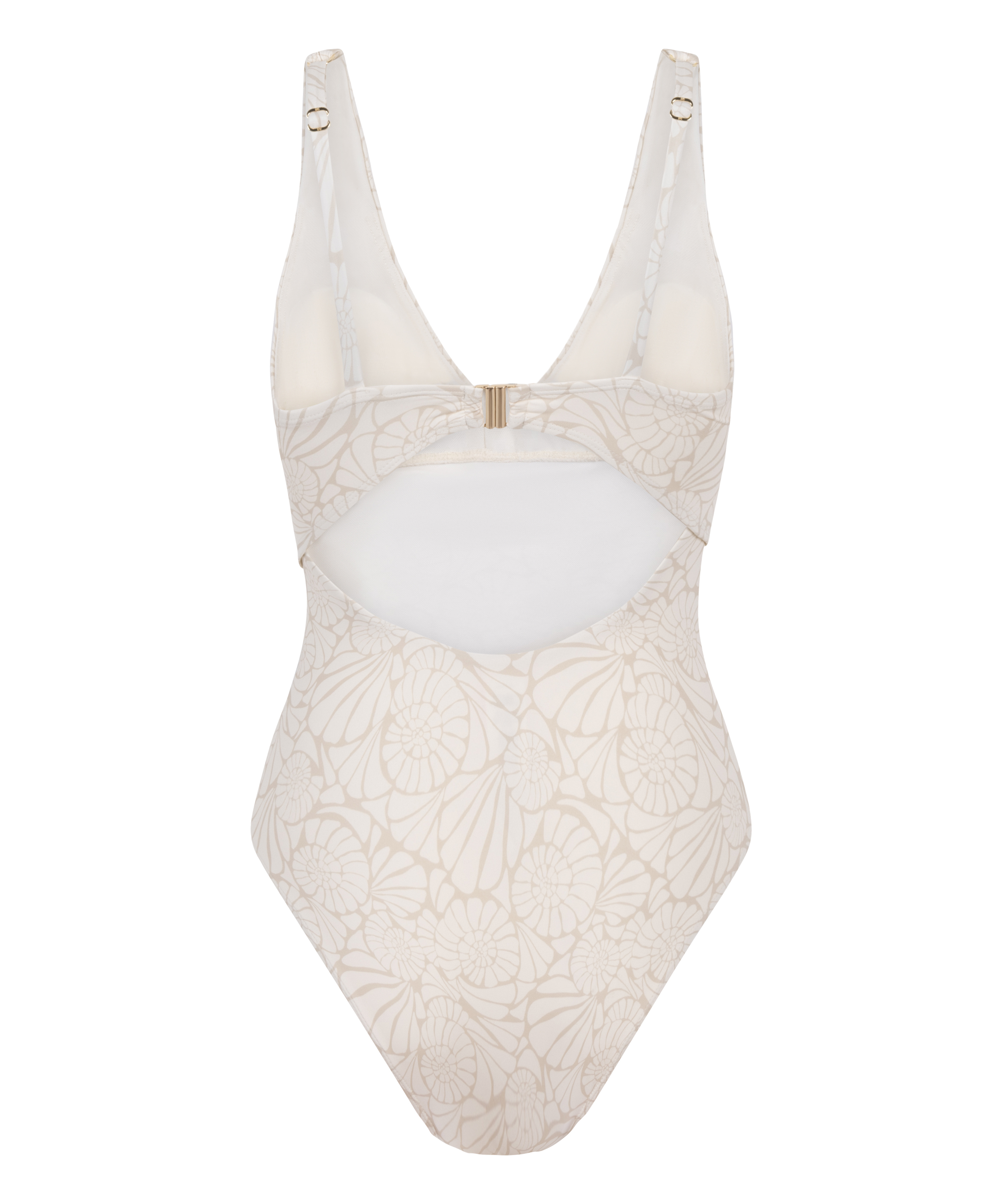 Maillot de bain sculptant Caicos, Beige, main