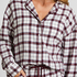 Haut de Pyjama Flanel, Blanc
