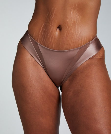 Slip brésilien Blaze, marron