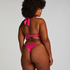 Slip de Bikini String Naples, Rose