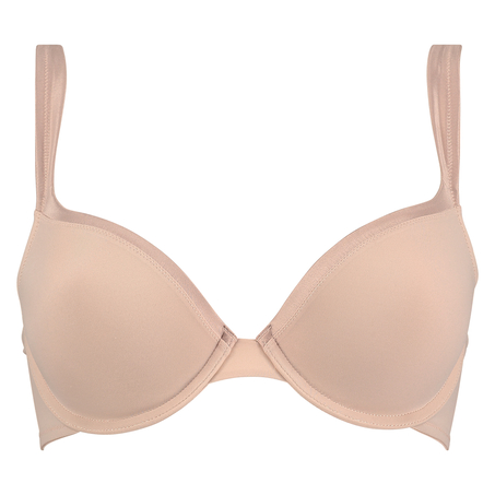 Soutien-gorge à armatures préformé Satin fleece, Beige