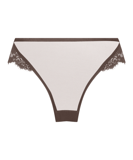 Slip brésilien Arabella, marron