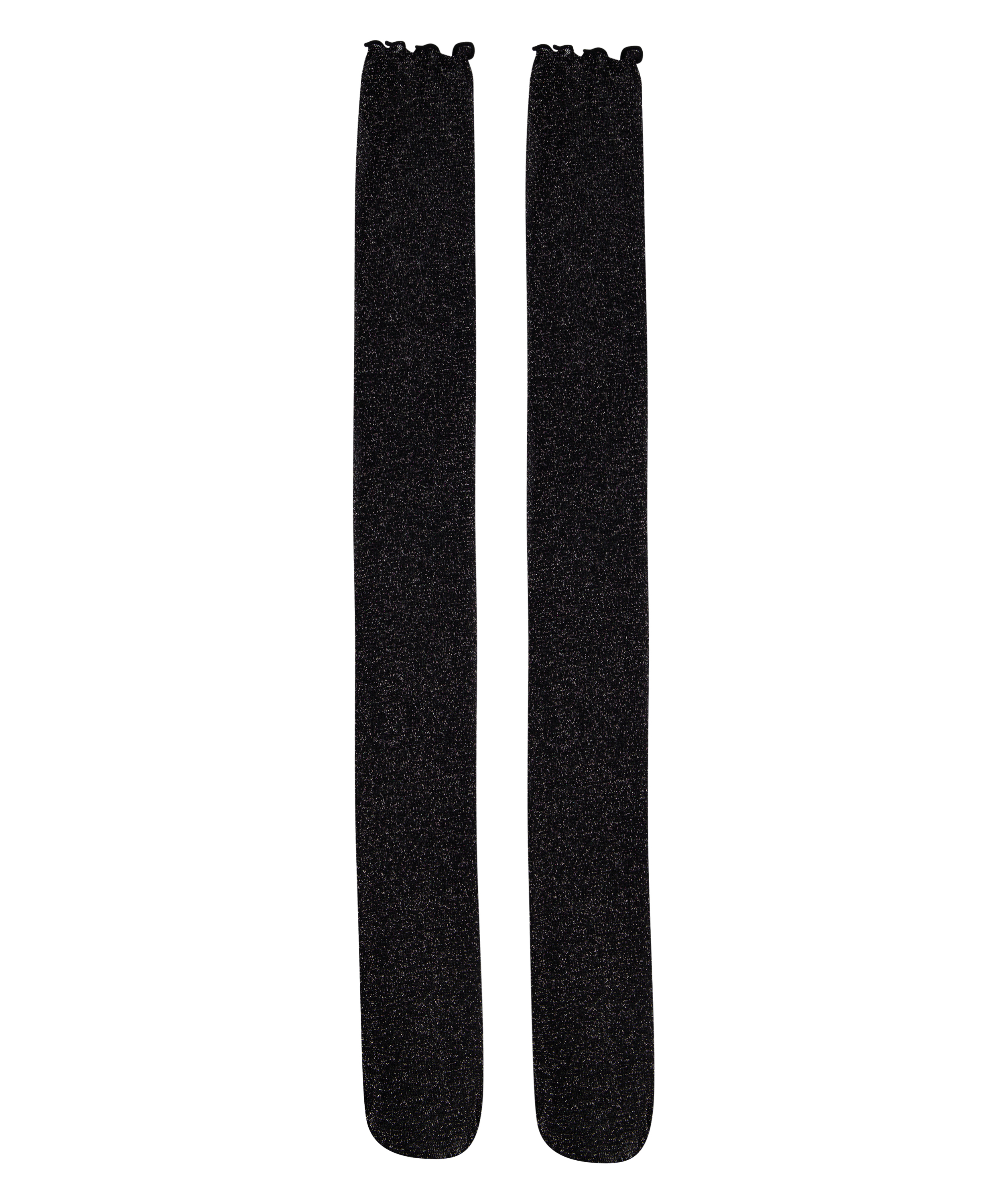 Chaussettes Glitter, Noir, main