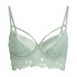 Soutien-gorge à armatures préformé longline Ingrid, Vert
