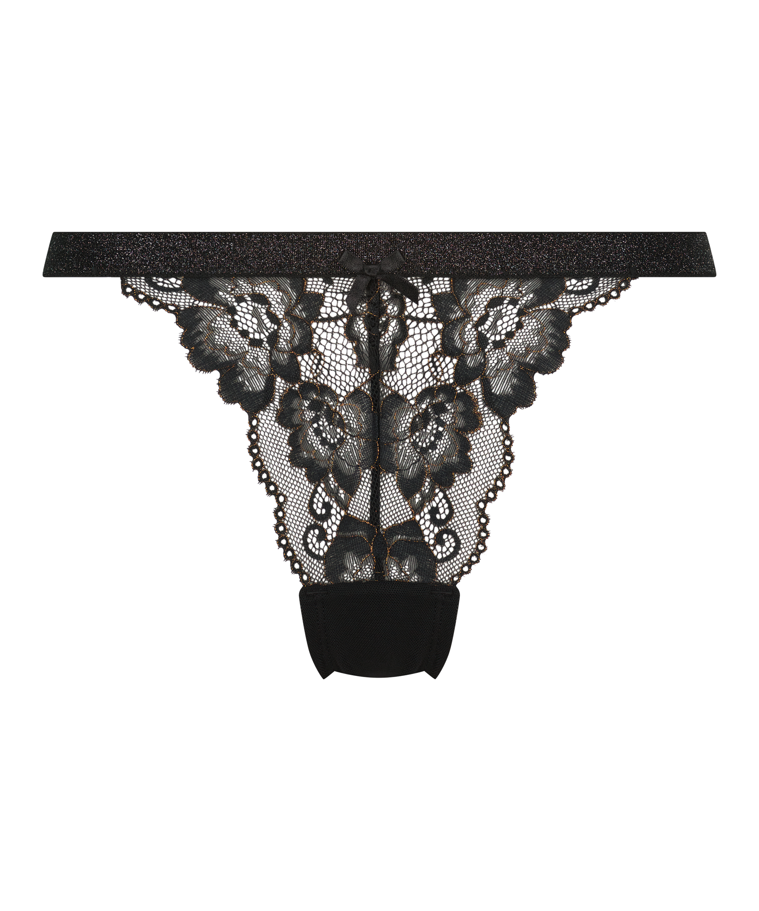 Slip brésilien Phia, Noir, main