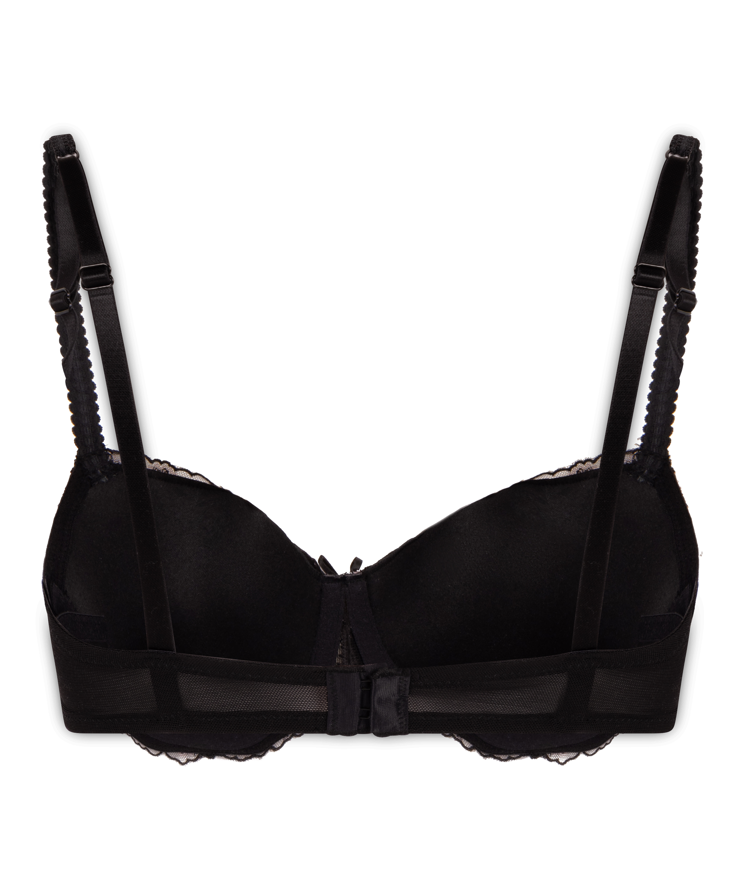 Soutien-gorge à armatures rembourré Chloe, Noir, main