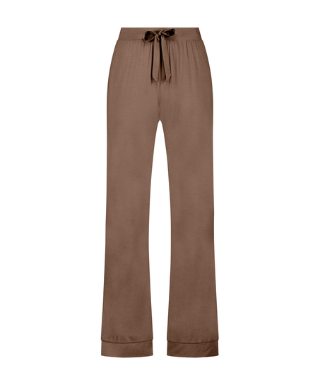 Pantalon en jersey Essential, Marron