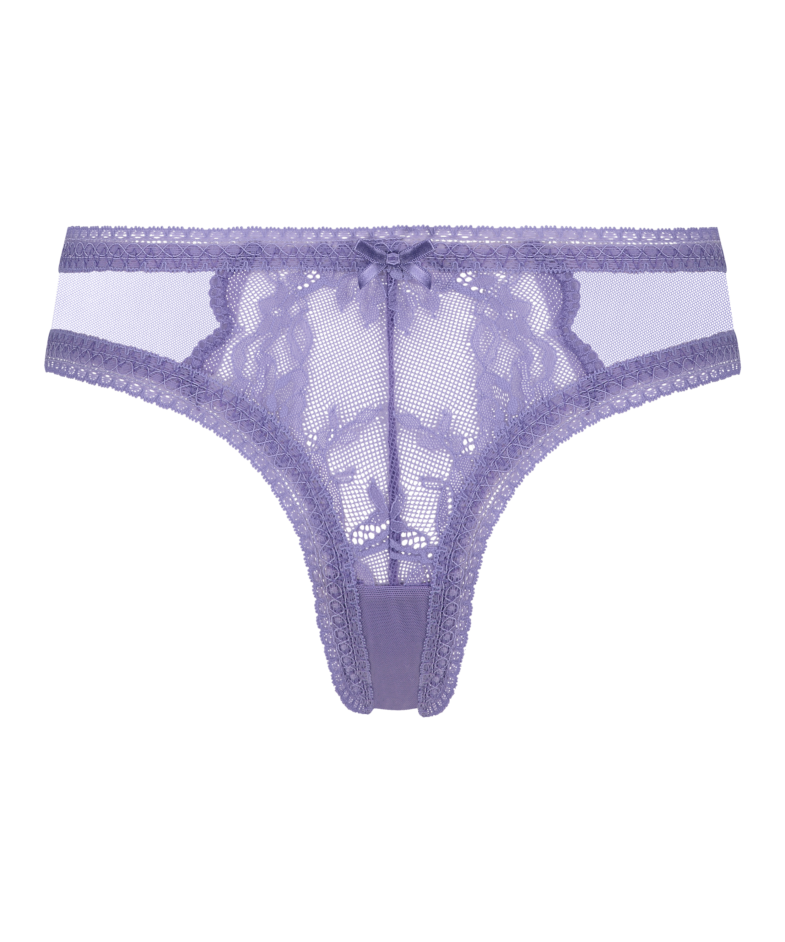 Slip brésilien Kailey, Violet, main