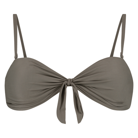 Haut de bikini bandeau préformé Tribe, Vert