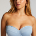 Haut de bikini &agrave; armatures &agrave; effet push-up pr&eacute;form&eacute; Scallop Taille A - E, Bleu