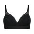 Soutien-gorge pr&eacute;form&eacute; sans armatures Sophie, Noir