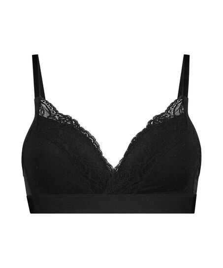 Soutien-gorge pr&eacute;form&eacute; sans armatures Sophie, Noir