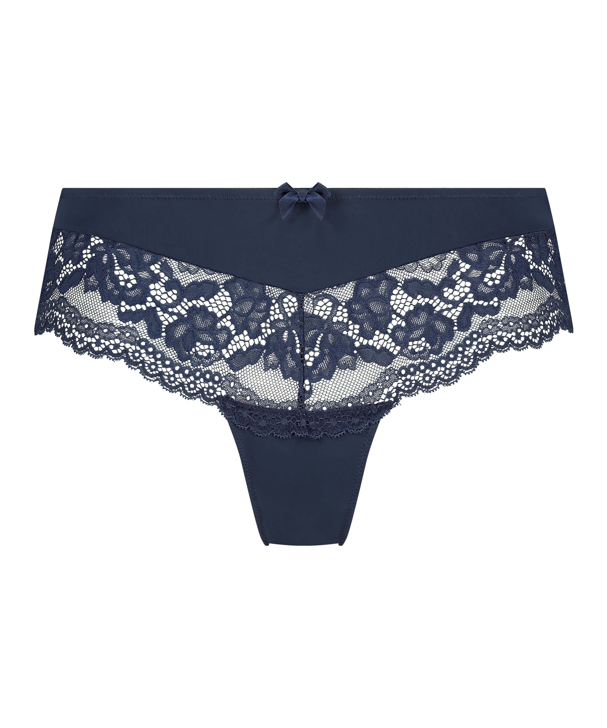 Short br&eacute;silien Valence, Bleu, main