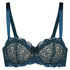 Soutien-gorge à armatures préformé sans bretelles Latrice, Bleu