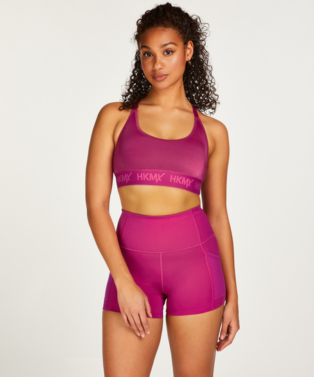 HKMX Short taille haute Oh My Squat, Rose