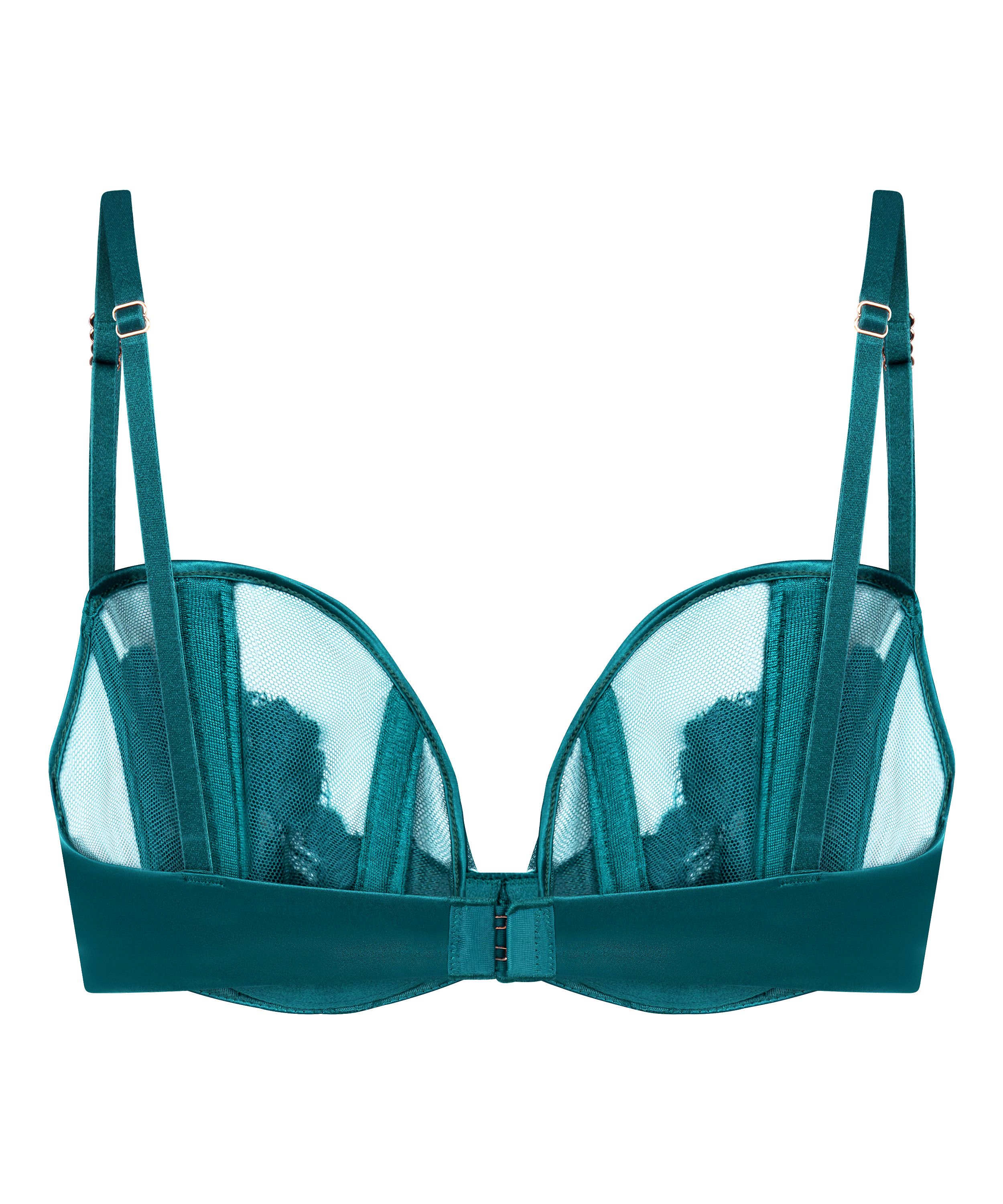 Soutien-gorge à armatures non-préformé Ember, Vert, main