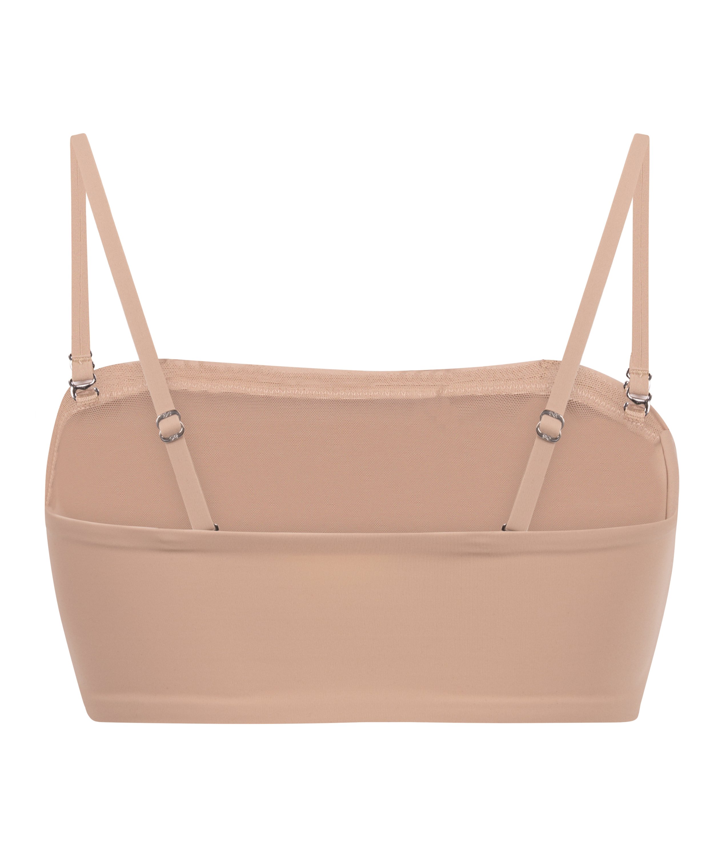 Bandeau Bralette Smooth, Beige, main