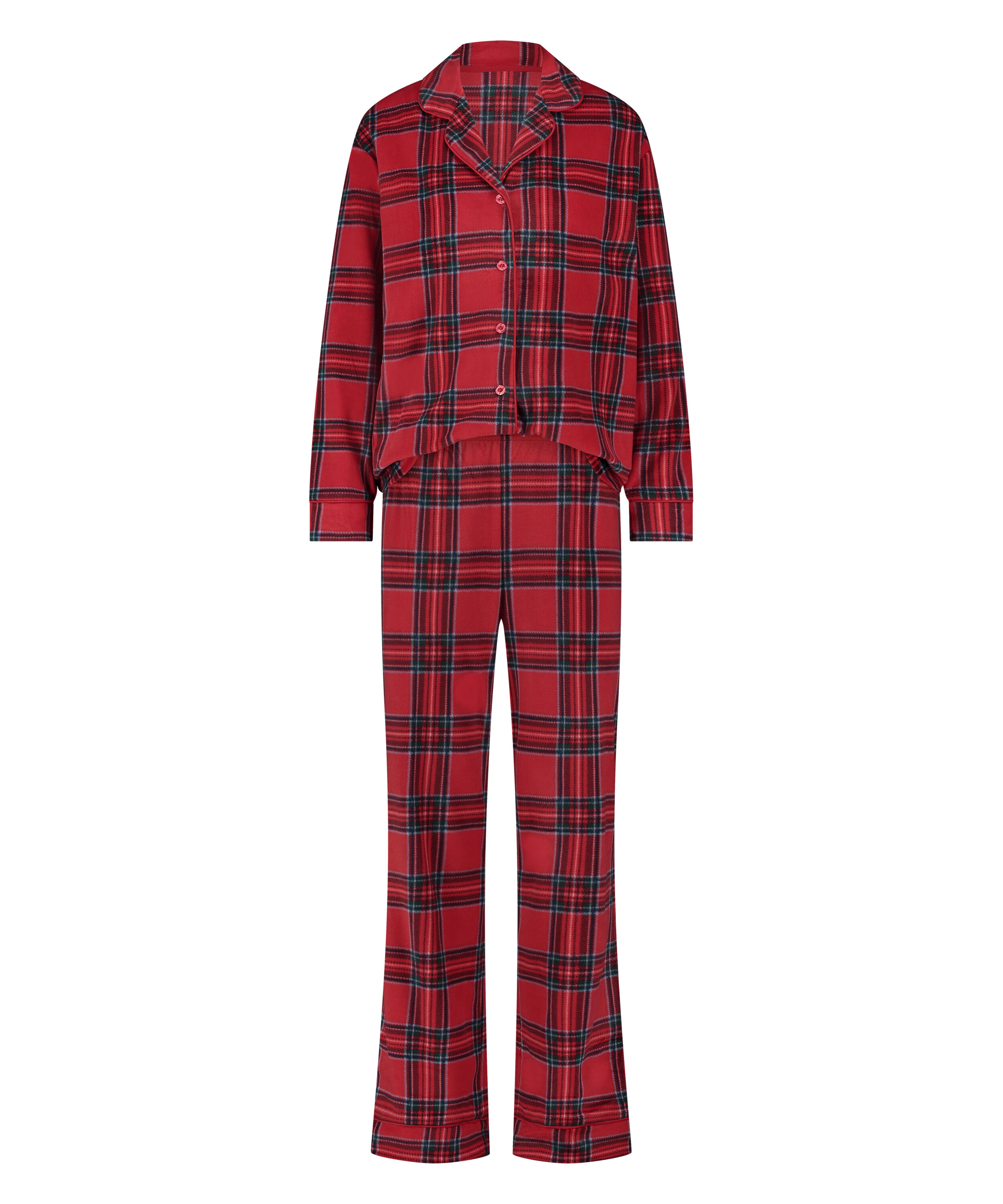 Ensemble pyjama Fleece, Rouge