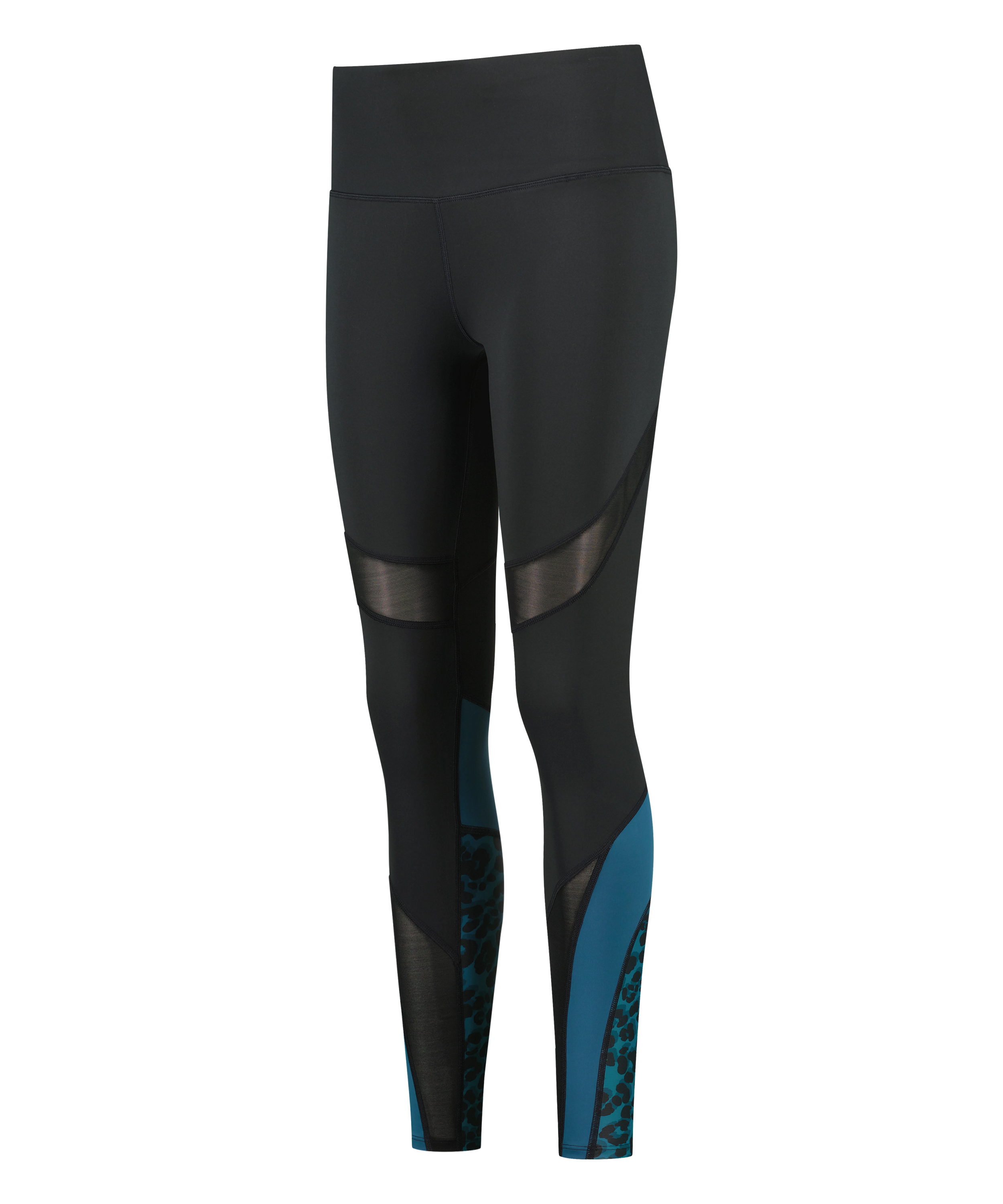 HKMX Legging de sport taille haute Slash, Bleu, main