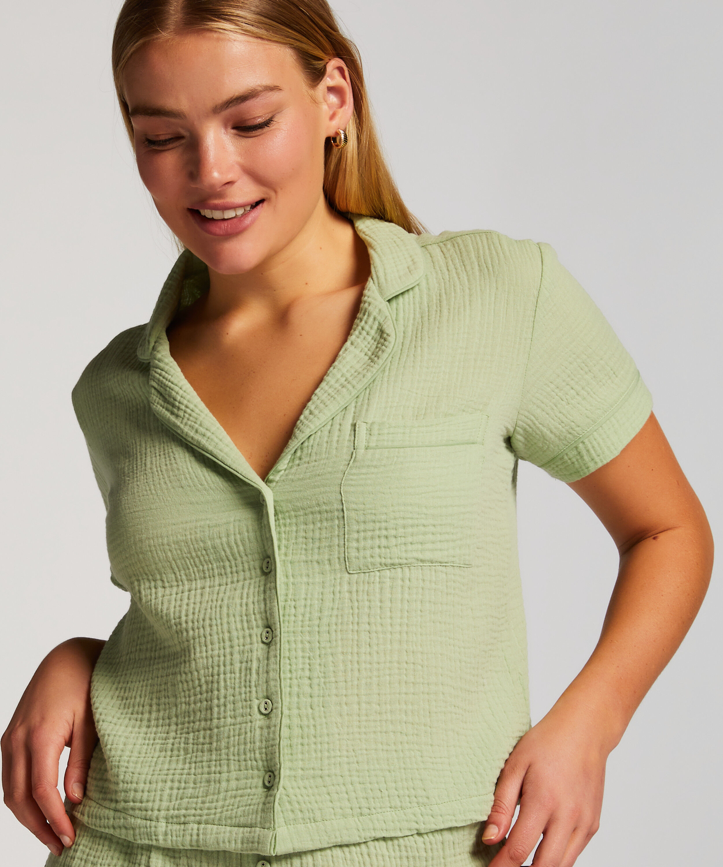 Haut de pyjama Springbreakers, Vert