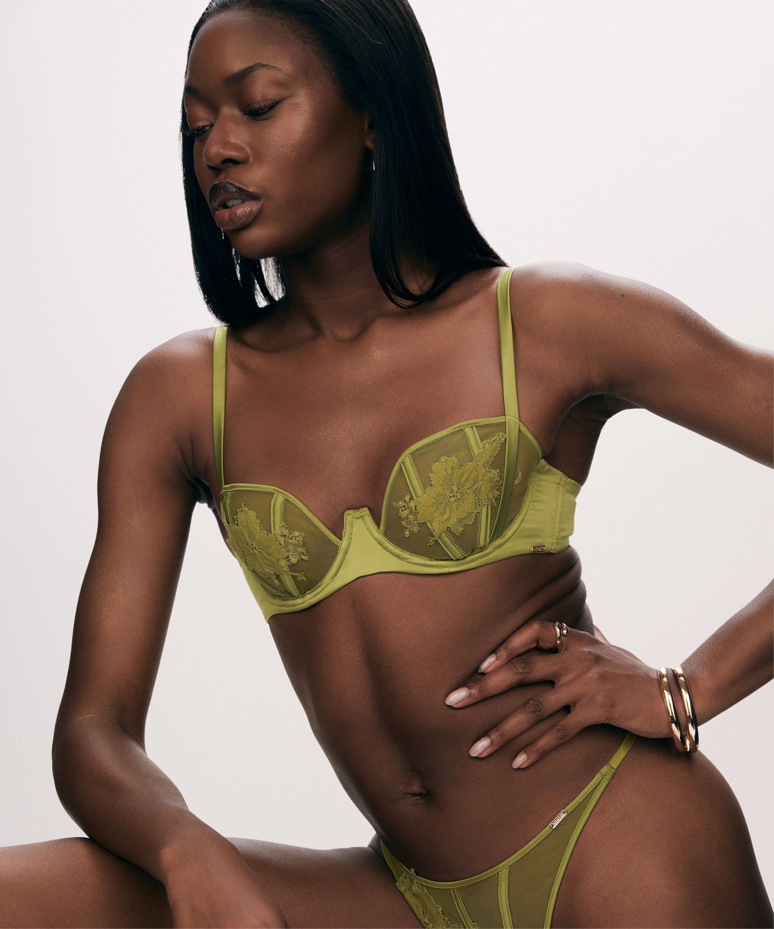 Soutien-gorge &agrave; armatures non-pr&eacute;form&eacute; Ember, Vert