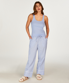 Pantalon de pyjama Stripy, Bleu