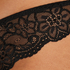 Slip brésilien Rosie, Noir