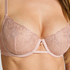 Soutien-gorge &agrave; armatures non-rembourr&eacute; Hollie , Rose