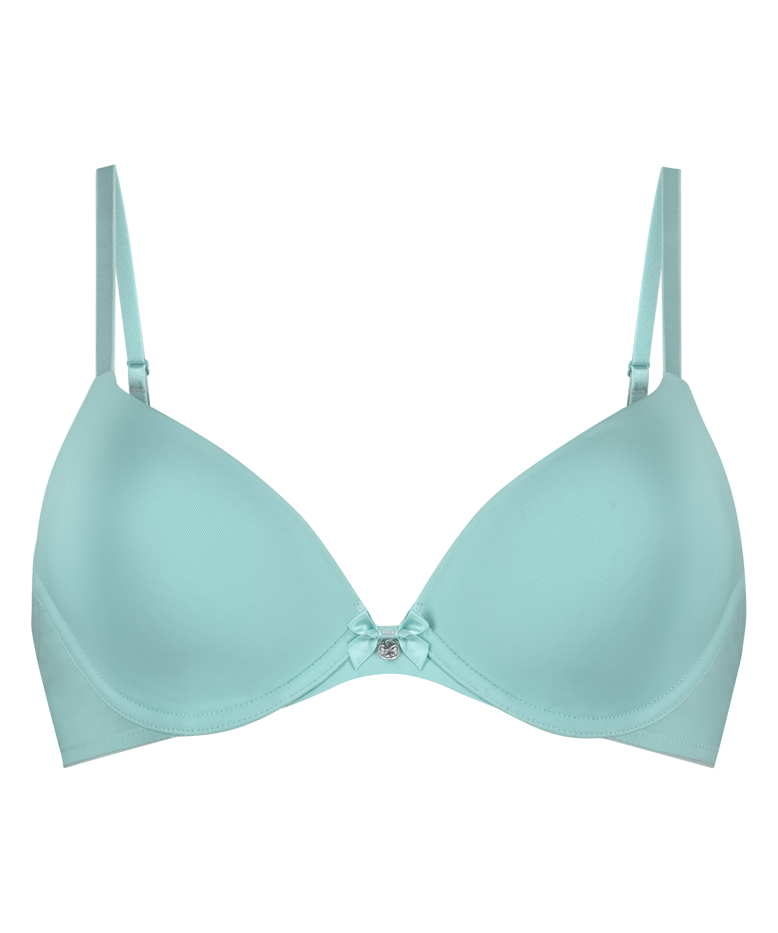 Soutien-gorge à armatures préformé Plunge, Bleu, main