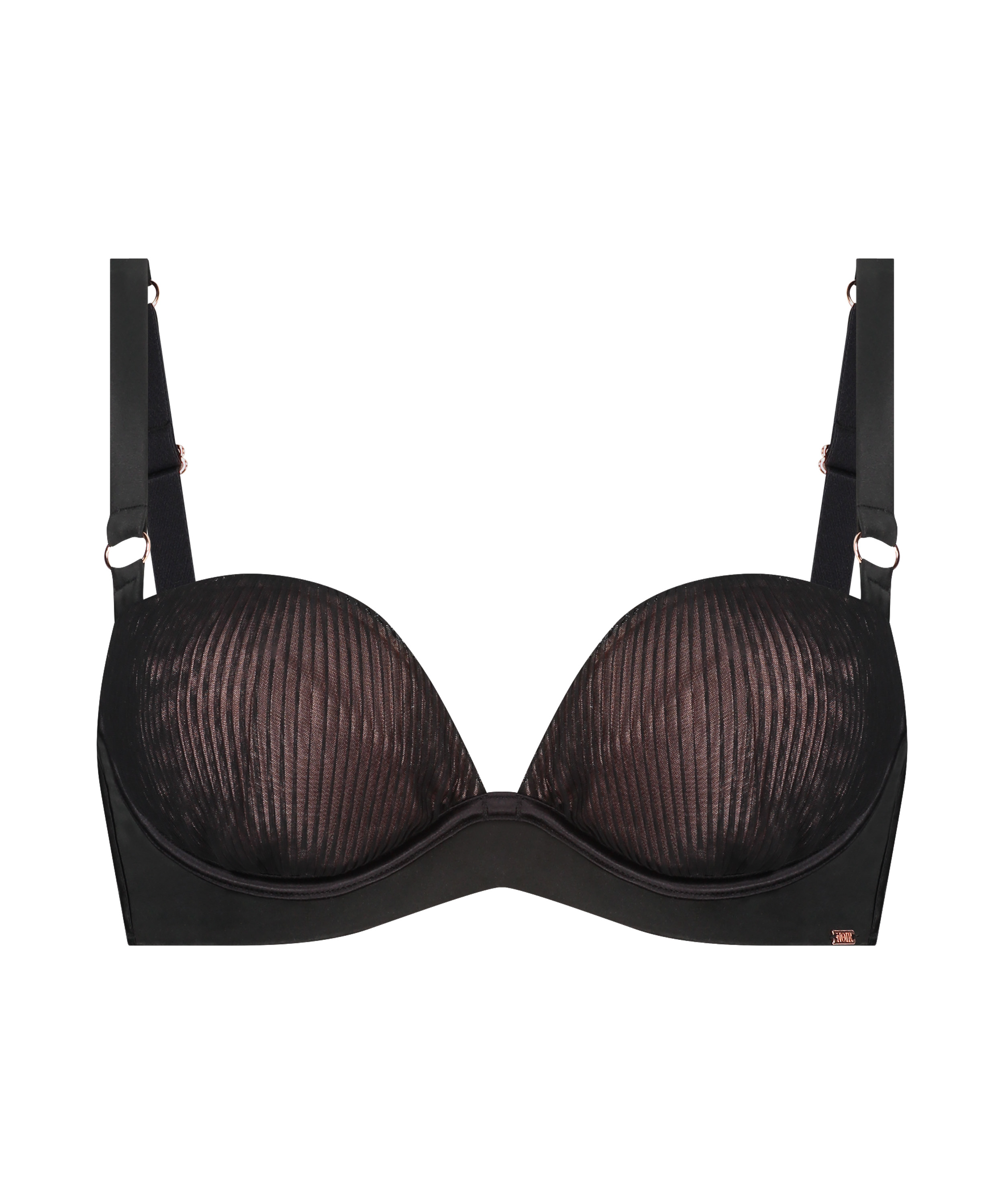 Soutien-gorge préformé à armatures Antonia, Noir, main