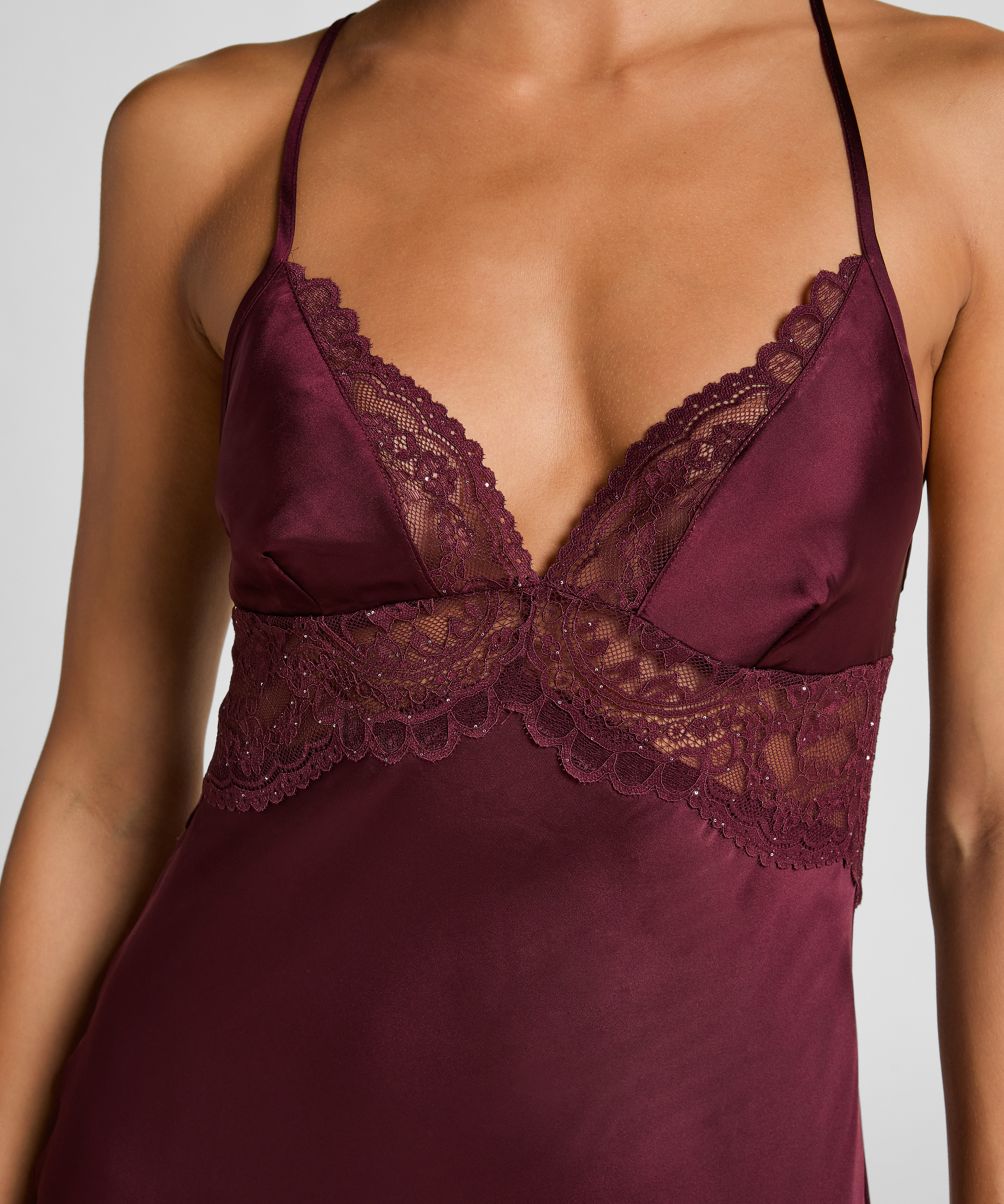 Robe fourreau Isadora, Rouge, main