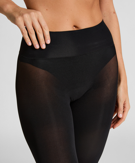 Collants 40 Deniers Toucher Velours, Noir