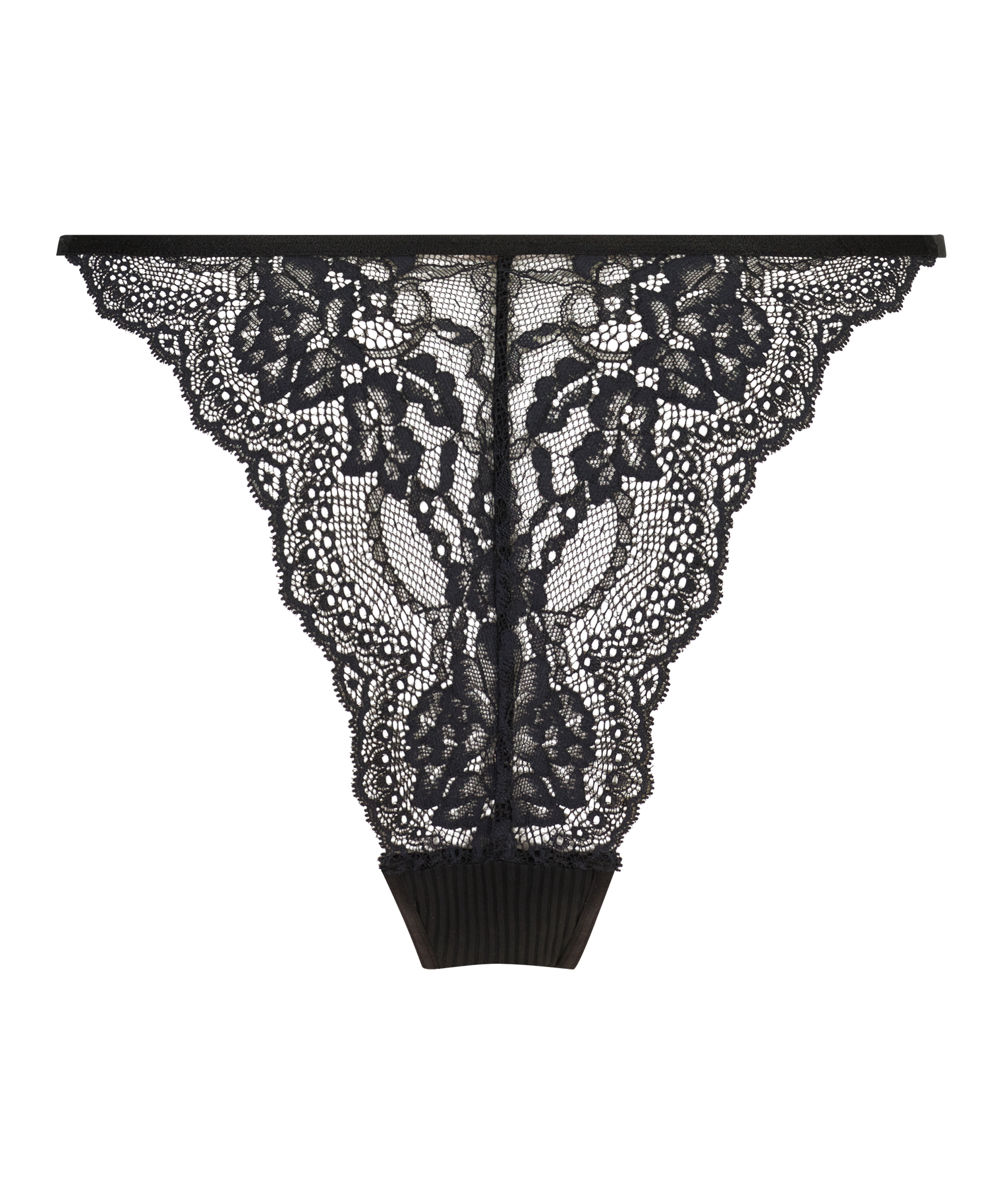 Slip brésilien Kaiden, Noir, main