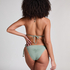Haut de bikini triangle Giselle, Vert