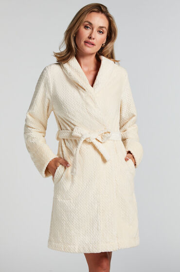 Hunkemöller Peignoir Fleece Blanc