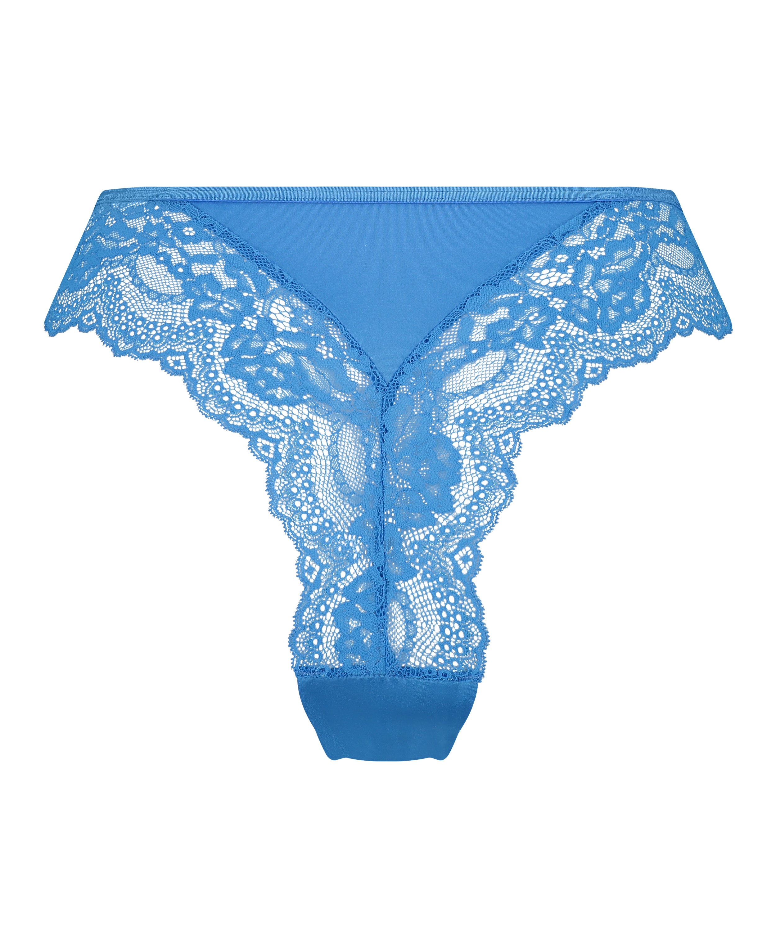 Slip brésilien Dora, Bleu, main