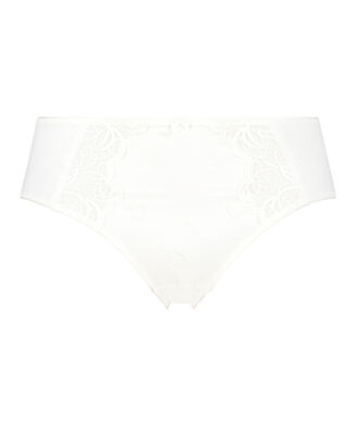 Slip taille haute Diva, Blanc