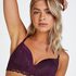 Soutien-gorge pr&eacute;form&eacute; sans armatures Yvonne, Violet