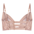 Soutien-gorge à armatures non-préformé longline Nisha, Beige