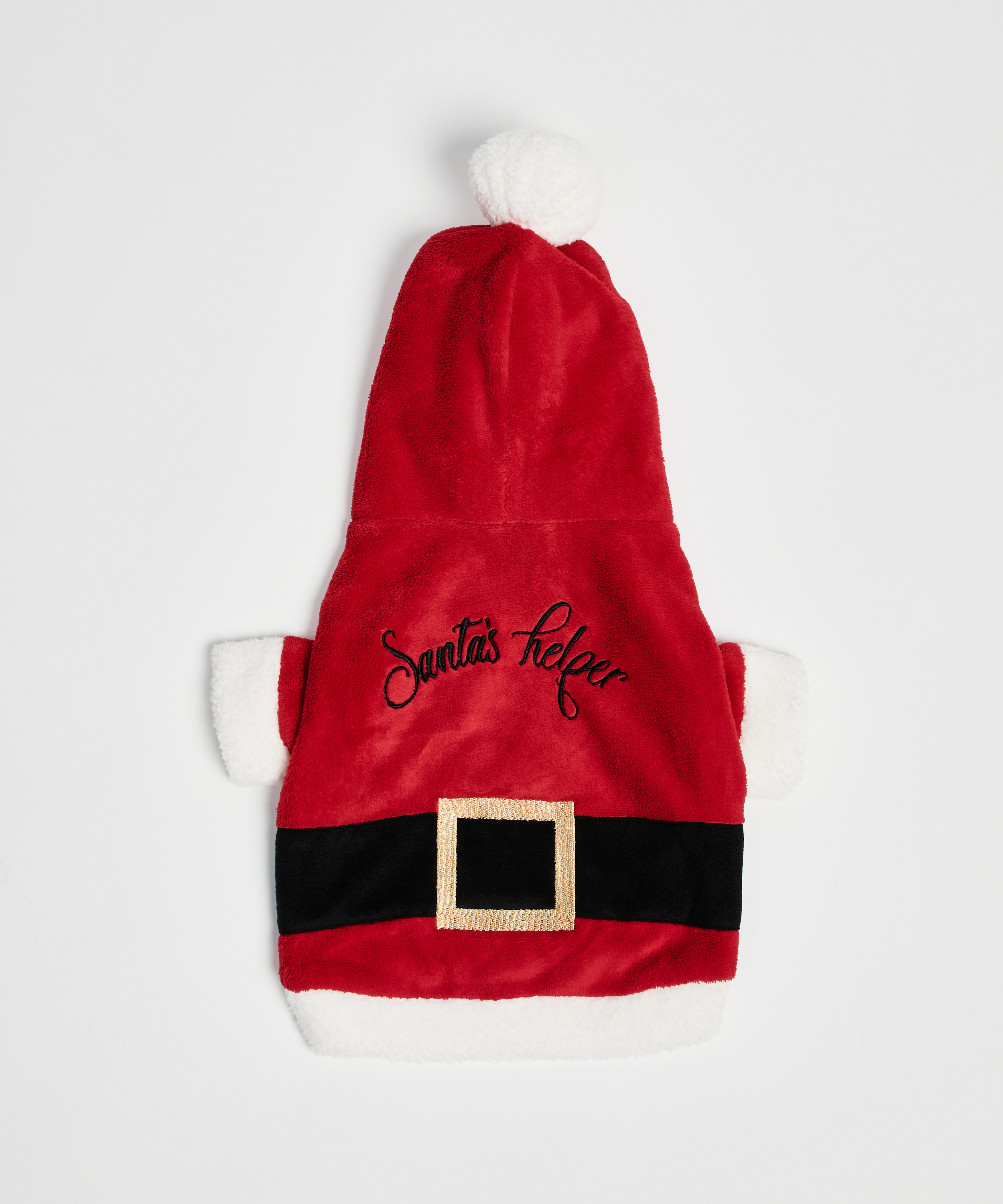 Onesie chiens en polaire, Rouge, main