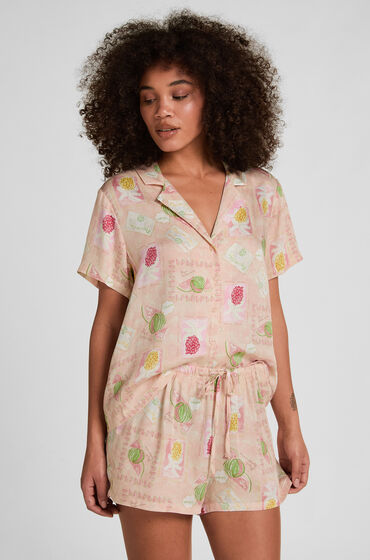 Hunkemöller Short Satin Orange Hunkemöller Short Satin Orange