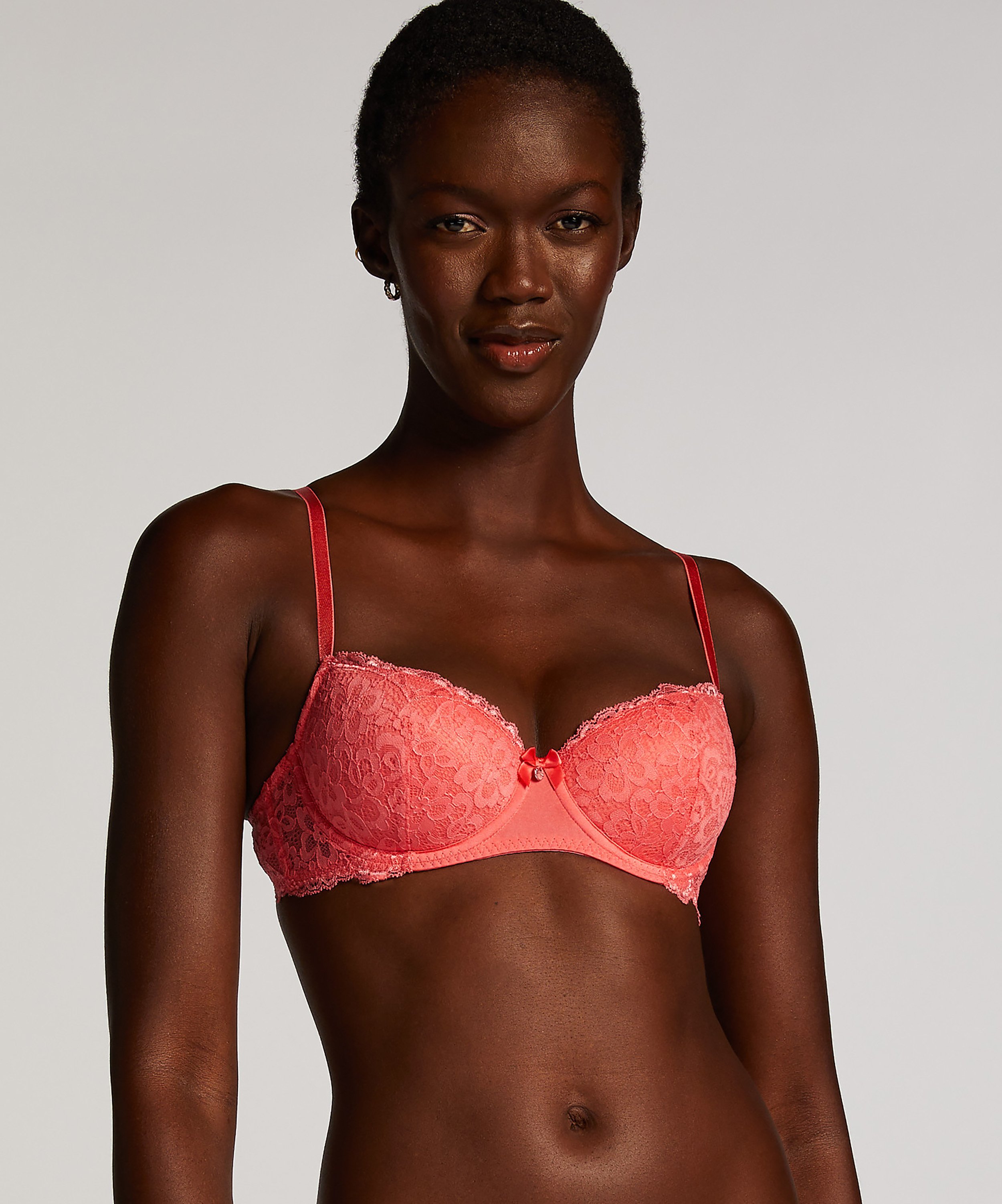 Soutien-gorge à armatures préformé Marine, Rose, main