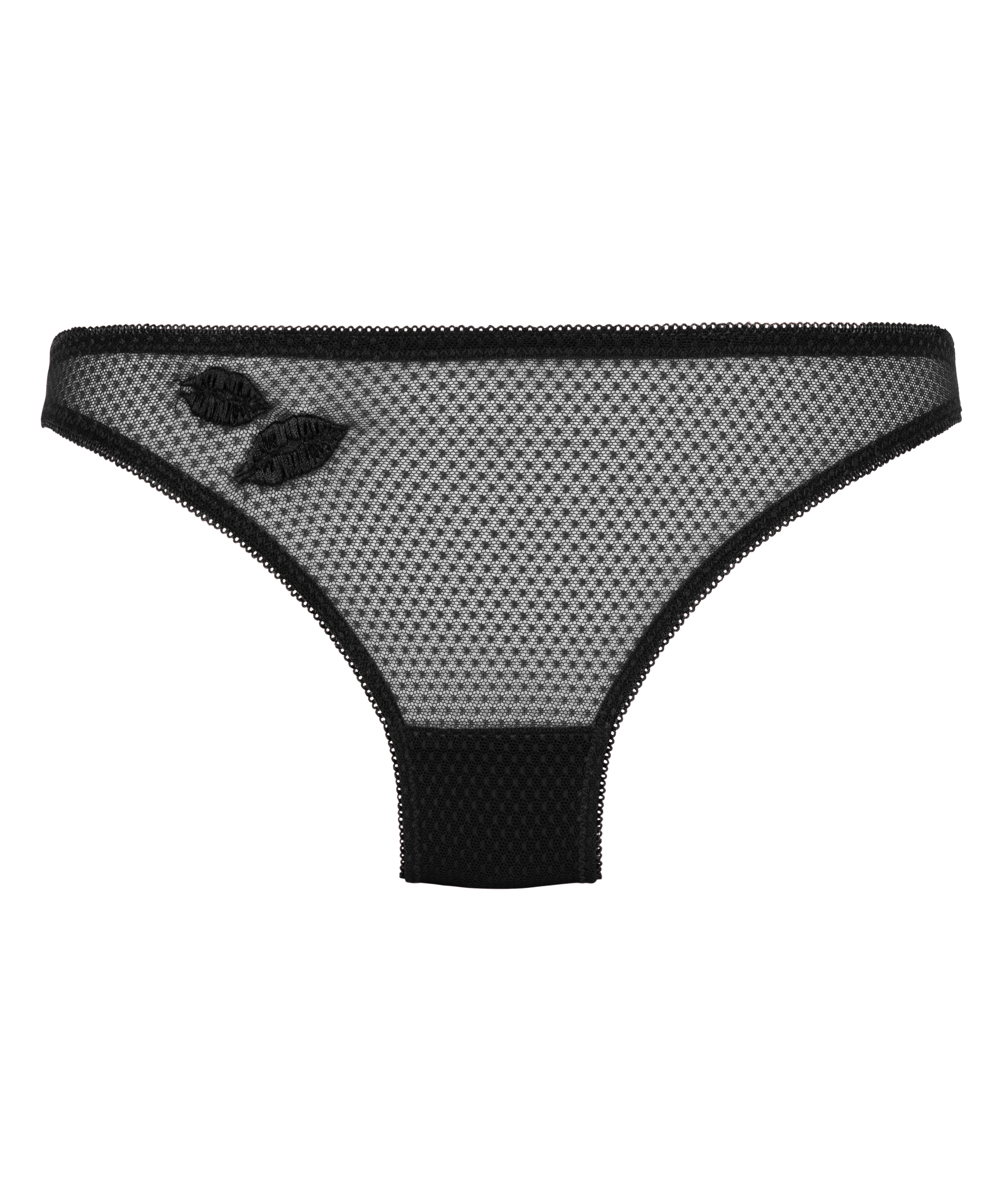 Slip brésilien Bebe, Noir, main